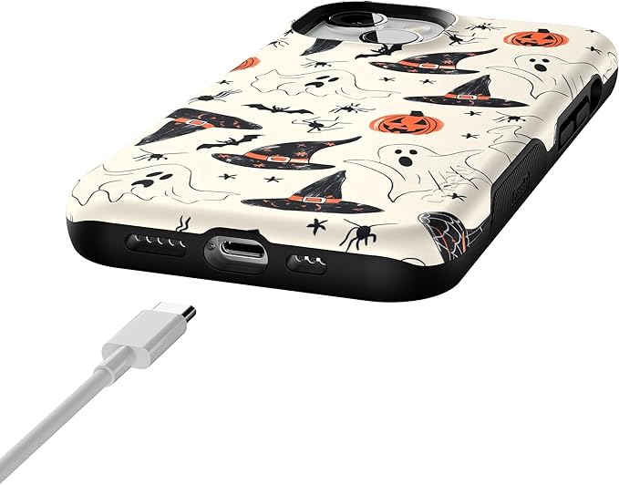 Casely iPhone 14 Case | Feeling Witchy | Haunted Halloween | Compatible with MagSafe | Bold Protective Design