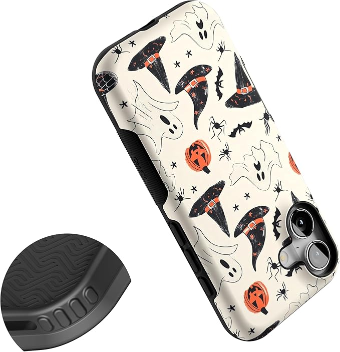 Casely iPhone 17 Case | Feeling Witchy | Haunted Halloween | Bold Protective Design | Compatible with MagSafe