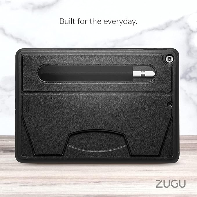 ZUGU CASE for 10.2 Inch iPad 7th / 8th / 9th Generation Case (2021/2020/2019), Protective, Thin, Sleek Design, Magnetic Stand, Sleep/Wake Cover, Magnetic Cover, Arctic Gray
