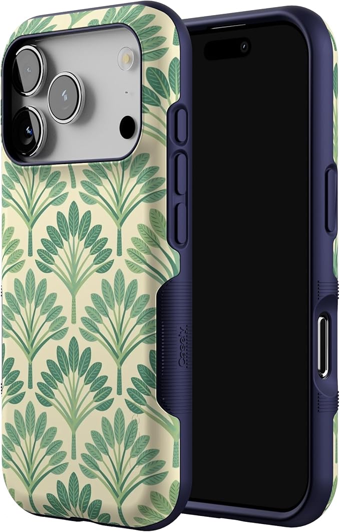 Casely iPhone 17 Pro Case | Palm Royale | Palm Beach | Bold Protective Design | Compatible with MagSafe