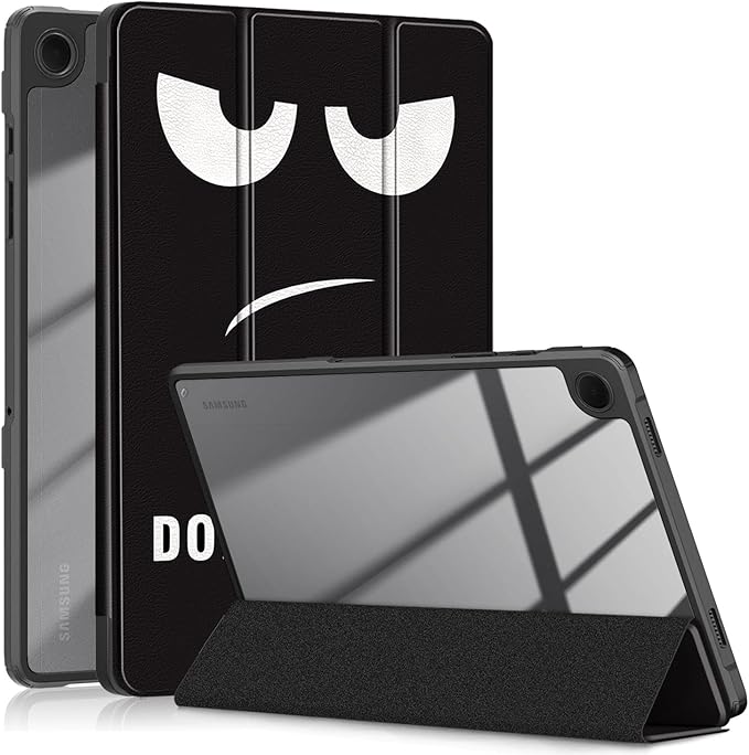 Case for Galaxy Tab A9+/A9 Plus 11 inch 2024,Shockproof Cover with Clear Transparent Back Shell Case for (SM-X210/X215/X216) Auto Wake/Sleep Function,D't Touch