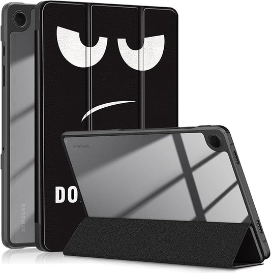 Case for Galaxy Tab A9+/A9 Plus 11 inch 2024,Shockproof Cover with Clear Transparent Back Shell Case for (SM-X210/X215/X216) Auto Wake/Sleep Function,D't Touch