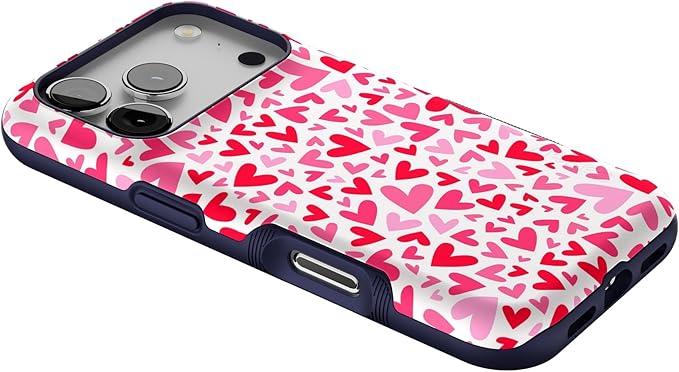 Casely iPhone 17 Pro Case | XOXO | Candy Hearts | Bold Protective Design | Compatible with MagSafe