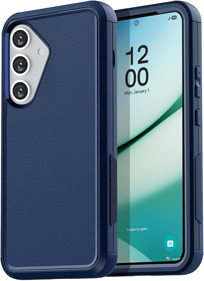 AICase for Samsung Galaxy S25 Case,3-Layer Heavy Duty Pocket-Friendly Rugged Durable Military Grade Protection Shockproof/Drop Proof/Dust Proof Protective Cover for Samsung Galaxy S25 2025_2