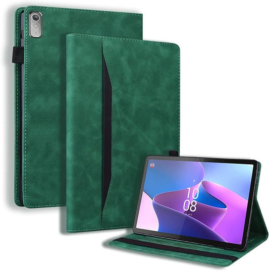 Case for Lenovo Tab P11 (2nd Gen) 11.5 inch/Pad Plus 2023 Magnetic PU Leather Folio Stand Shell Cover Foldable Card Holder Multi-Angle Lenovo Tab P11 Gen2 Tablet 2023 11.5",Vintage Green