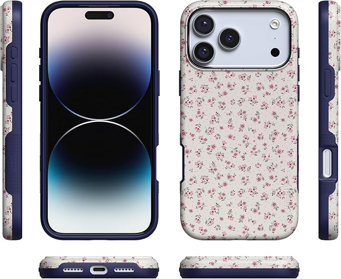 Casely iPhone 17 Pro Case | Cottage Charm | Cottagecore | Compatible with MagSafe | Bold Protective Design