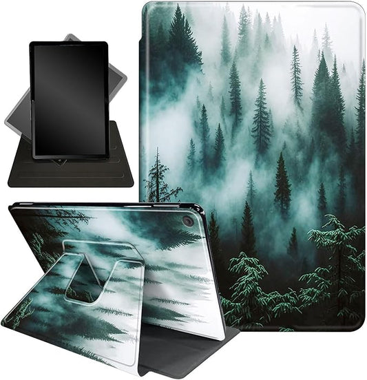 Case for Lenovo Tab M10 Plus 10.3", 360 Degree Rotating Folding Stand,with Auto Sleep/Wake Case for Lenovo Tab M10 Plus (2020 2nd Gen) TB-X606F/TB-X606X 10.3" FHD Tablet,Nature Mountain Forest