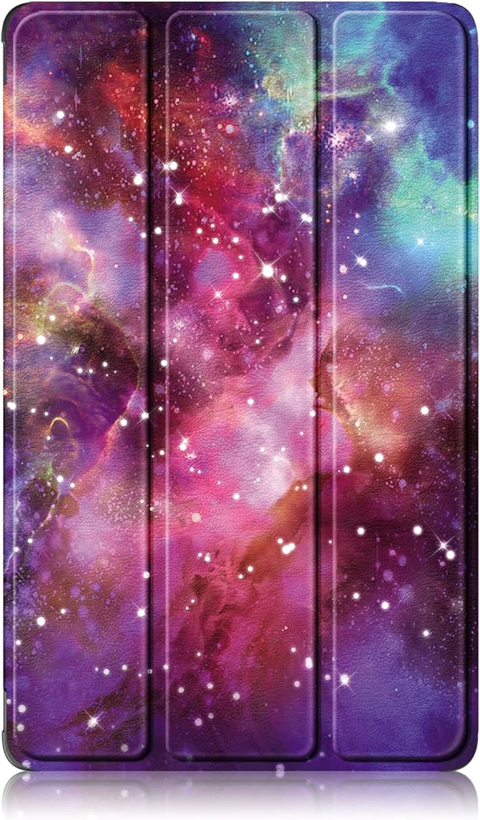 Case for Lenovo Tab M8 4th Gen 2023, Folding Folio Ultra-Thin PU Leather Stand Case Cover for Lenovo Tab M8 4th Gen TB-300FU Outer Space