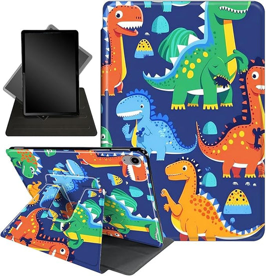 Case for Lenovo Tab P11 Plus Case 2021 (TB-J616F / J616X), 360 Degree Rotating Folding Stand,with Auto Sleep/Wake Case for Lenovo Tab P11 11” 2020 (TB-J606F TB-J606X),Cute Dinosaur