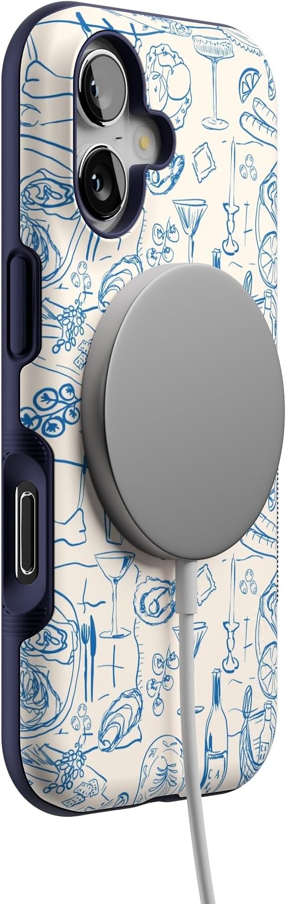 Casely iPhone 17 Case | Amalfi Aperitivo | Dolce Vita | Bold Protective Design | Compatible with MagSafe