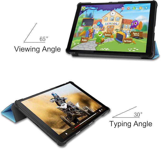 Case for Lenovo Tab M8 TB-8505F, Smart Case Trifold Stand Slim Lightweight Case Cover for Lenovo Tab M8 TB-8505F / TB-8505X Tablet Baby Blue