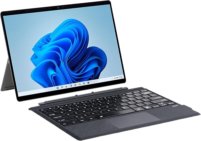 Type Cover for Microsoft Surface Pro 7+ / Pro 7 / Pro 6 / Pro 5 / Pro 4 / Pro 3, 12.3 inch, Ultra-Slim Wireless Tablet Keyboard with Multi Touchpad Bluetooch (Coal)