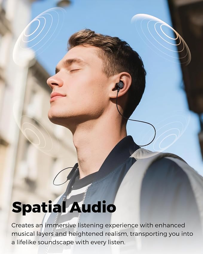 SoundPEATS Q40 HD Bluetooth 5.4 Headphones, LDAC Hi-Res Audio, 11mm Dual-Magnet Driver, IP67 Waterproof, Fast Charge, 20H Playtime, Dual Connection, Dynamic EQ, App Customization, Find Earbuds
