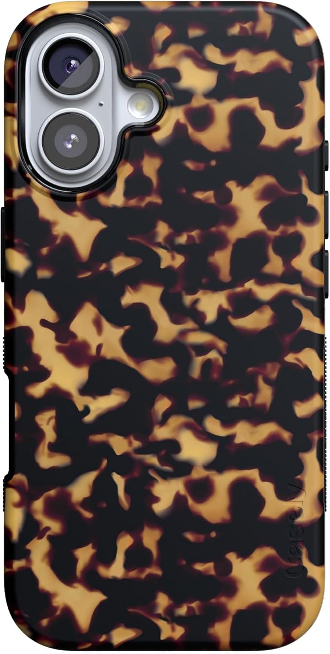 Casely iPhone 17 Case | Shell Shocked | Tortoise Print | Compatible with MagSafe | Bold Protective Design