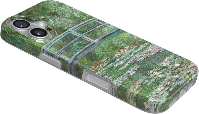 Casely iPhone 17 Case | Monet's Bridge | The Met Museum | Compatible with MagSafe | Classic Ultra Slim Design