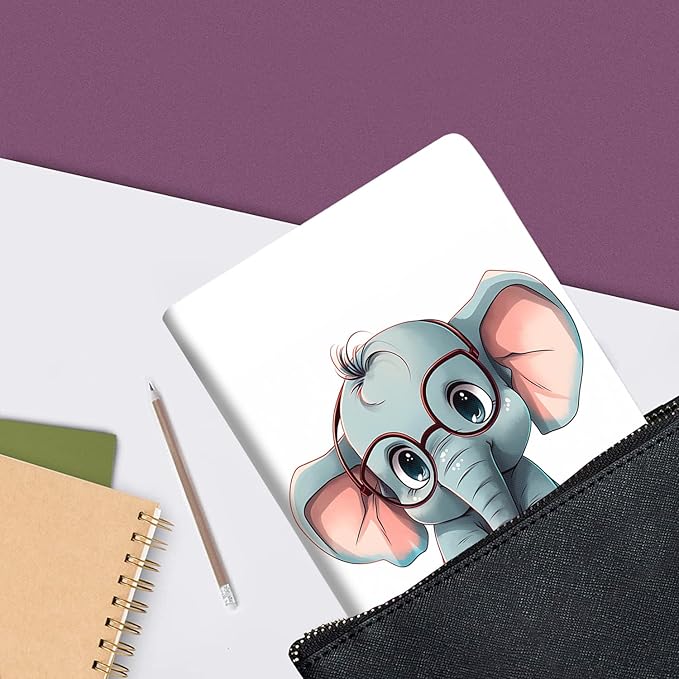 Case for Samsung Galaxy Tab A9 Plus 11 inch 2023，Slim Fit Foldable Standing Cover Case with Auto Sleep/Wake for Galaxy Tab A9+ 11’2023 (SM-X210/X216/X218)，Cute Elephant