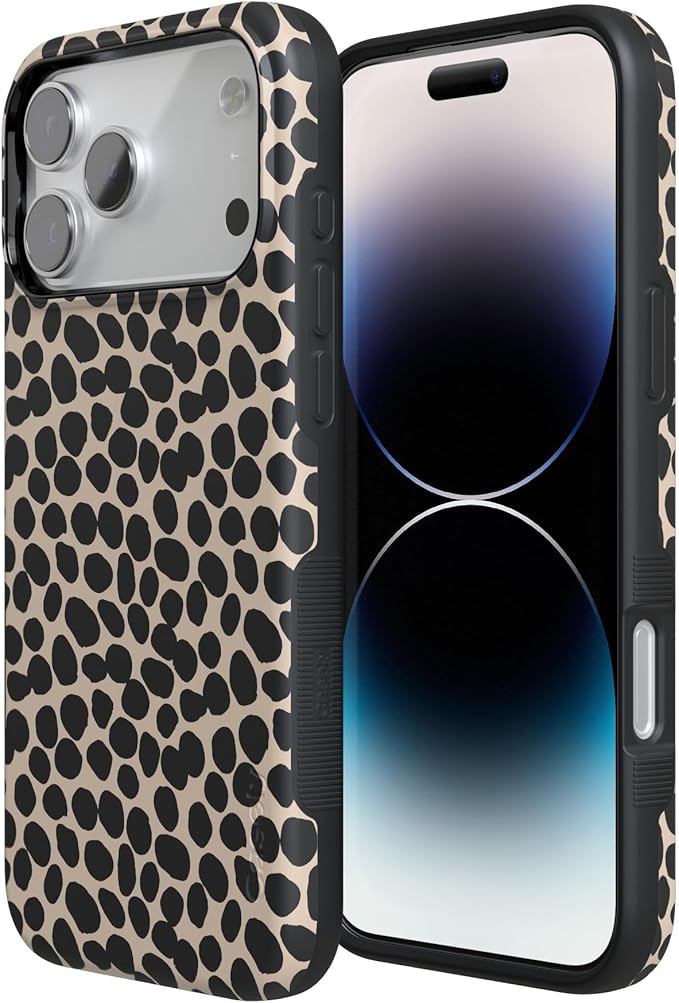 Casely iPhone 17 Pro Case | Lost in Spots | Cheetah Print | Compatible with MagSafe | Bold Protective Design