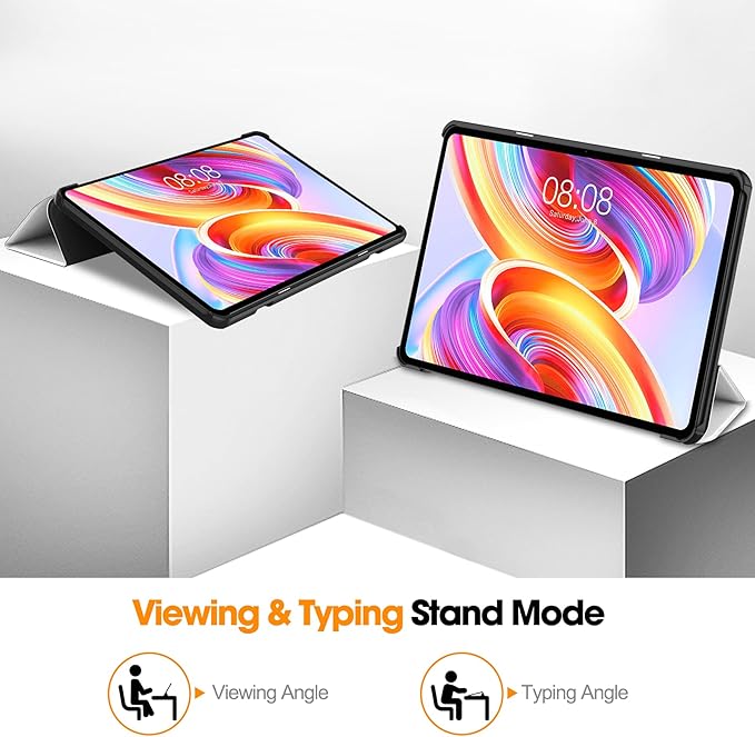 Case for TECLAST T50 11.0 inch Tablet, Folding Folio Ultra-Thin PU Leather Stand Case Cover for TECLAST T50 11.0 inch Lazy Cat