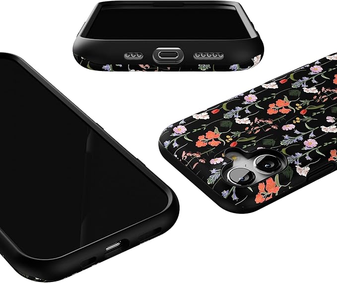 Casely iPhone 17 Case | Secret Garden | Mixed Floral | Bold Protective Design | Compatible with MagSafe