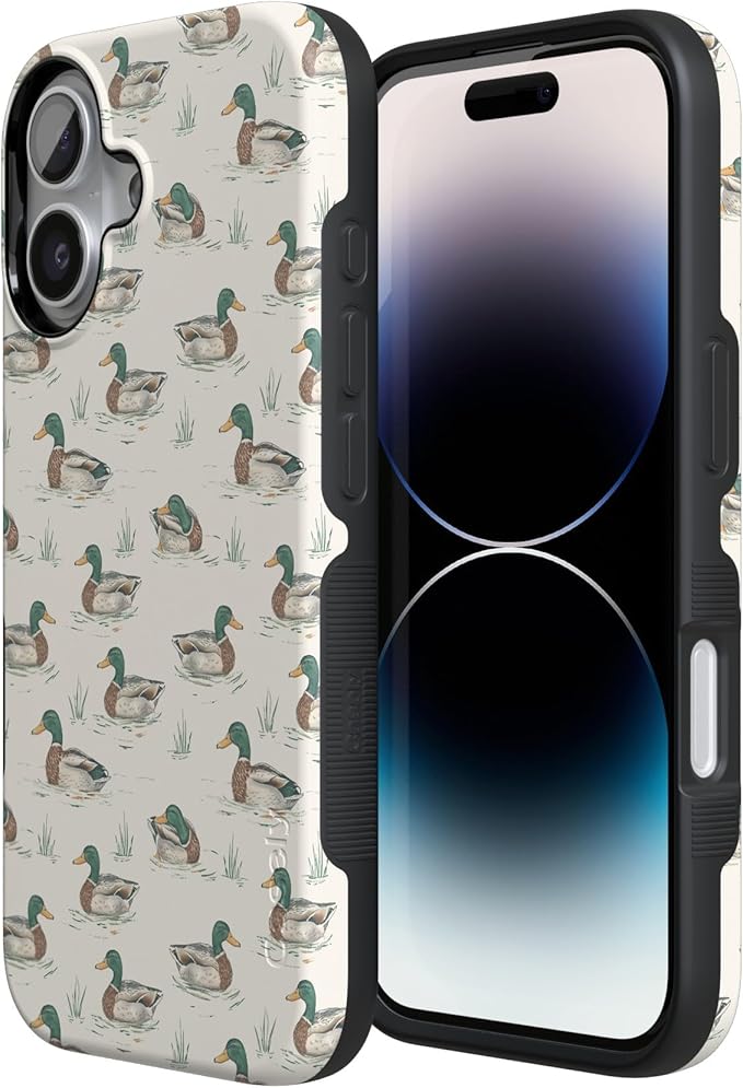 Casely iPhone 17 Case | Mallard & Co. | The Boyfriend Collection | Compatible with MagSafe | Bold Protective Design