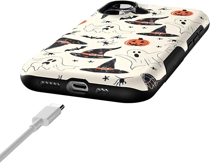 Casely iPhone 17 Case | Feeling Witchy | Haunted Halloween | Bold Protective Design | Compatible with MagSafe
