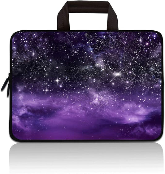 11" 11.6" 12" 12.1" 12.5" inch Laptop Carrying Bag Chromebook Case Notebook Ultrabook Bag Tablet Cover Neoprene Sleeve Fit Apple MacBook Air Samsung Google Acer HP DELL Lenovo Asus(Galaxy)