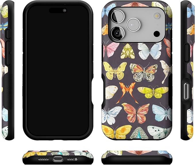 Casely iPhone 17 Pro Case | Midnight Monarch | Jenna Palek x Casely | Bold Protective Design | Compatible with MagSafe