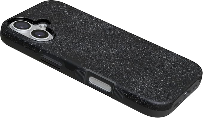 Casely iPhone 17 Case | Midnight Onyx | Black Shimmer | Compatible with MagSafe | Bold Protective Design