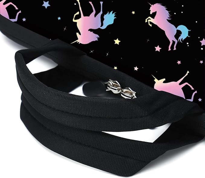 Unicorn Laptop Sleeve - 11.6" & 12.2" Chromebook & Ultrabook Case with Two Pockets & Neoprene Handle for Men & Women - Fits Apple MacBook Air, Samsung, Acer, HP, DELL