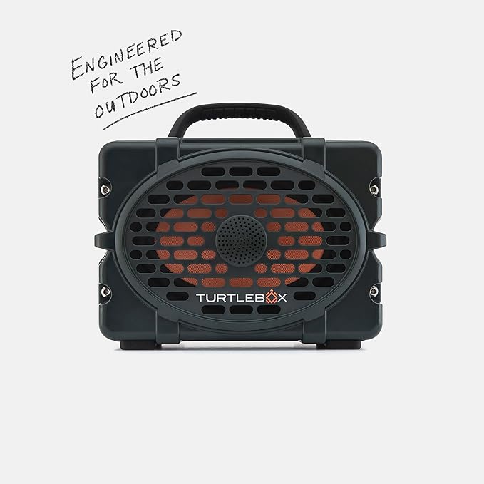 Turtlebox Original Gen 3: Portable Outdoor Bluetooth Speaker – Ultra-Loud (120dB), Waterproof (IP67), Rugged, Impact-Resistant, 3-Day Battery | Party Mode: Unlimited Pairing Stereo, Green/Yellow