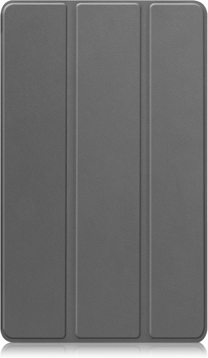 Case for Lenovo Tab One 8.7'' / Tab K9 Case, Folding Folio Ultra-Thin PU Leather Stand Case Cover with Auto Wake/Sleep for Lenovo Tab K9 8.7 Inch Gray