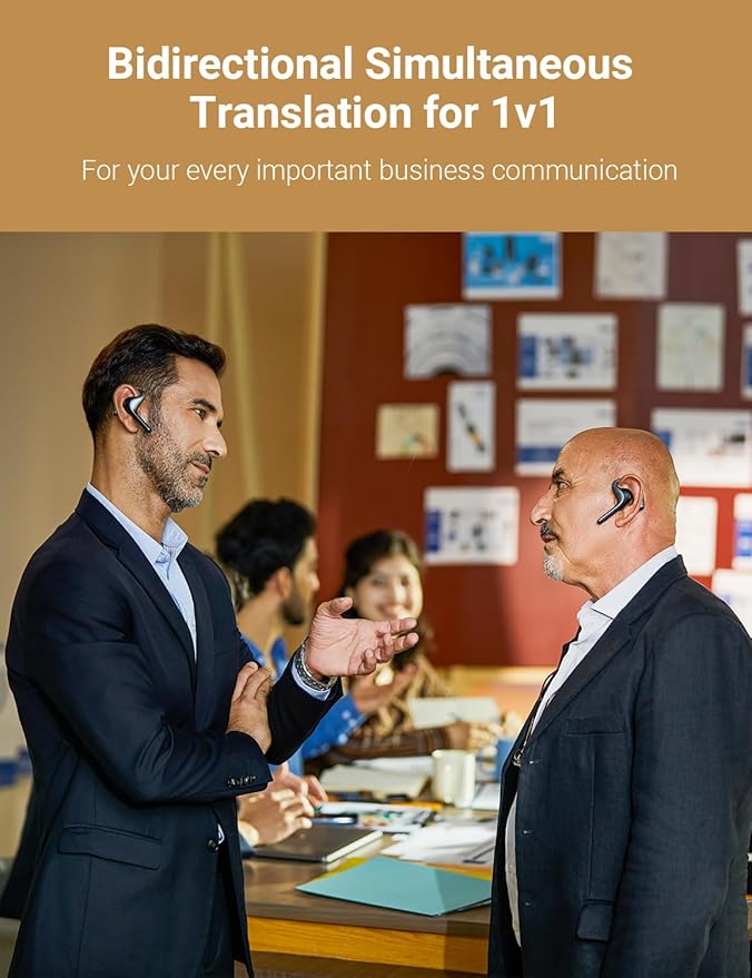 Timekettle W4 Pro AI Interpreter Earbuds(Grey),Translator Device Supporting 40 Languages,Translator Earbuds for Call and Video Translation,APP Work with iOS and Android