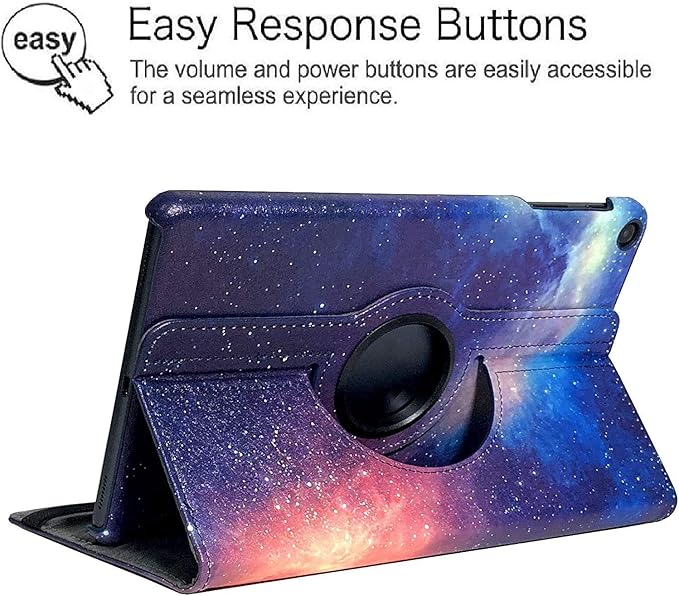 Case for Samsung Galaxy Tab A 10.1 2019, 360 Degree Rotating Stand Smart Case for Samsung Tab A 10.1 Inch Tablet [SM-T510/T515/T517] 2019 Release (Galaxy)
