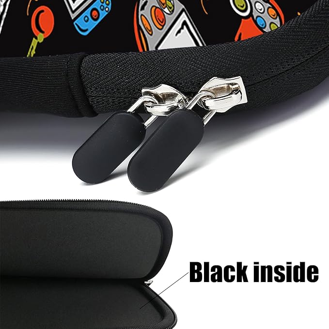 Laptop Sleeve Case 11.6"" 12.1 Inch Neoprene Laptop Sleeve/Notebook Computer Pocket Case/Chromebook Case/Tablet Briefcase Carrying Bag Compatible for Men， Women ，boys， girls (HYXSB-1)