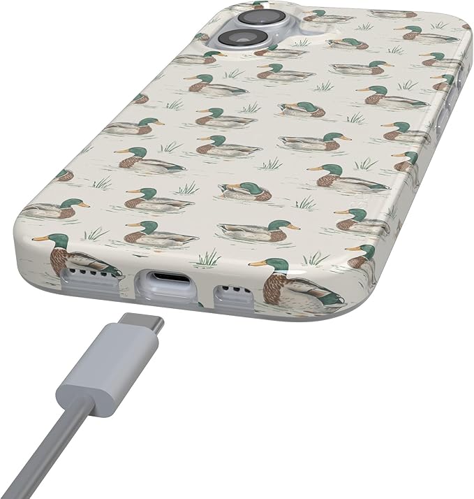 Casely iPhone 17 Case | Mallard & Co. | The Boyfriend Collection | Compatible with MagSafe | Classic Ultra Slim Design