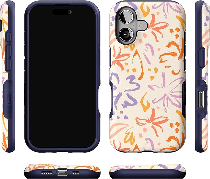 Casely iPhone 17 Case | Hibiscus Blooms | Hawaiian Floral | Bold Protective Design | Compatible with MagSafe