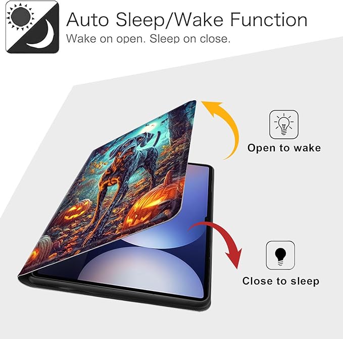 Case for Samsung Galaxy Tab S10 Ultra/Galaxy Tab S9/S8 Ultra 14.6-Inch, Slim PU Leather Stand Cover with Auto Wake/Sleep, Multi-Angle Viewing & Shockproof, Shorthaired Pointer Dog