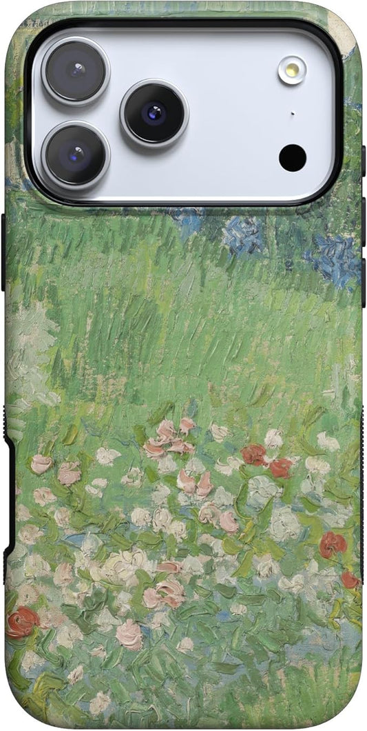 Casely iPhone 17 Pro Case | Vincent’s Admired Garden | Van Gogh Museum | Compatible with MagSafe | Bold Protective Design
