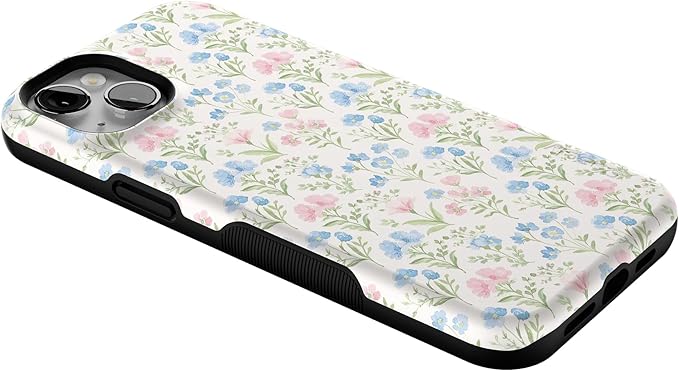 Casely iPhone 14 Case | Pastel Garden | Sunday Best | Compatible with MagSafe | Bold Protective Design