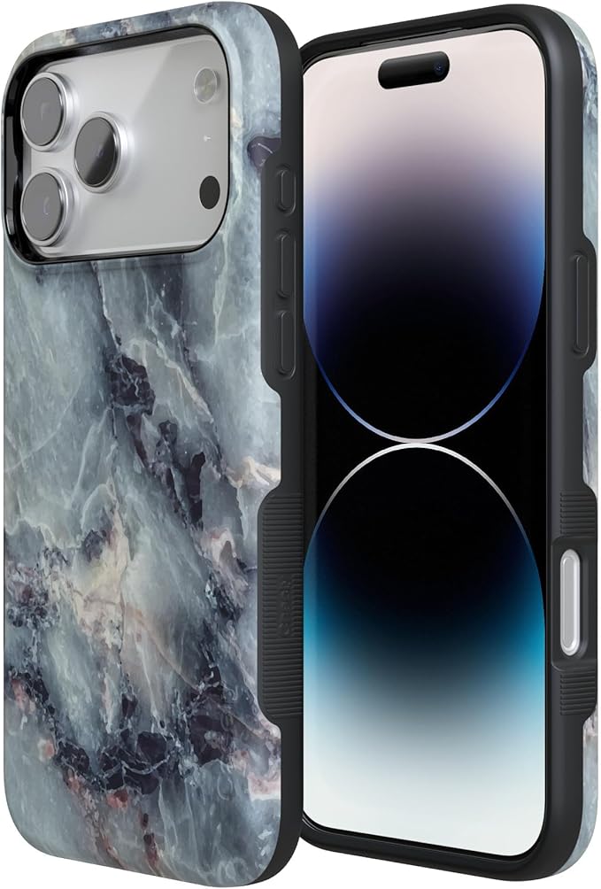 Casely iPhone 17 Pro Case | Deep Sea | Blue Marble | Compatible with MagSafe | Bold Protective Design