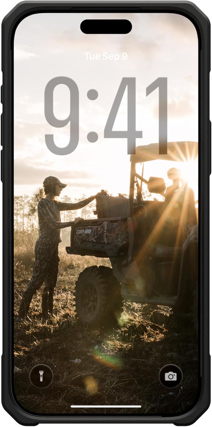 URBAN ARMOR GEAR UAG Designed for iPhone 17 Pro Max Case Monarch Pro - Compatible with MagSafe Military Grade Protective Cover, Titanium