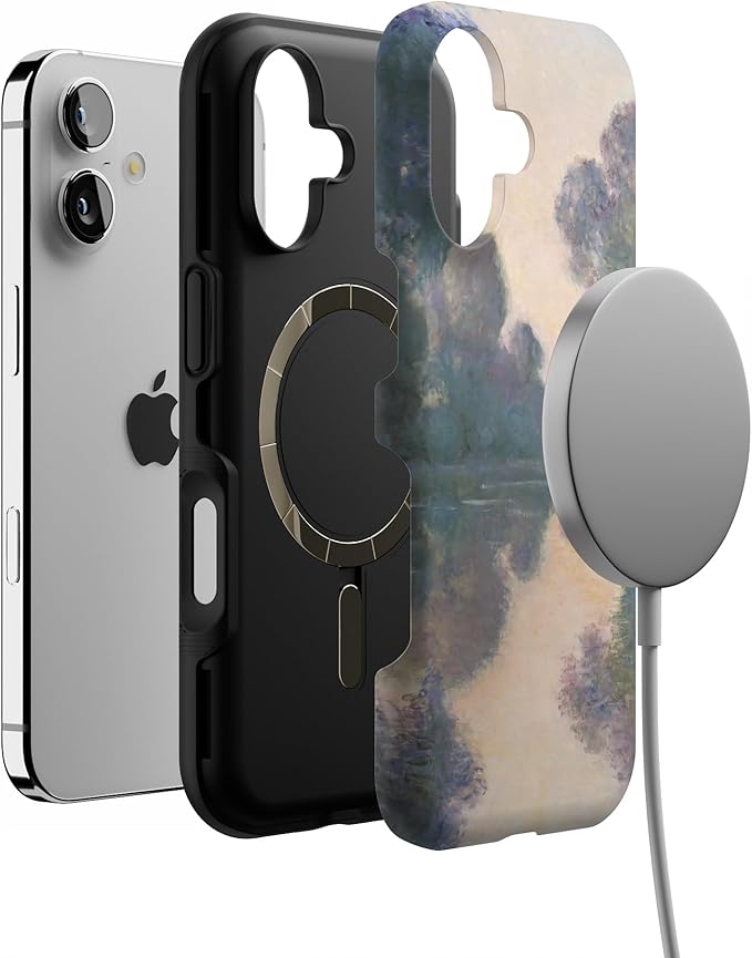 Casely iPhone 17 Case | Monet's Morning | The Met Museum | Bold Protective Design | Compatible with MagSafe