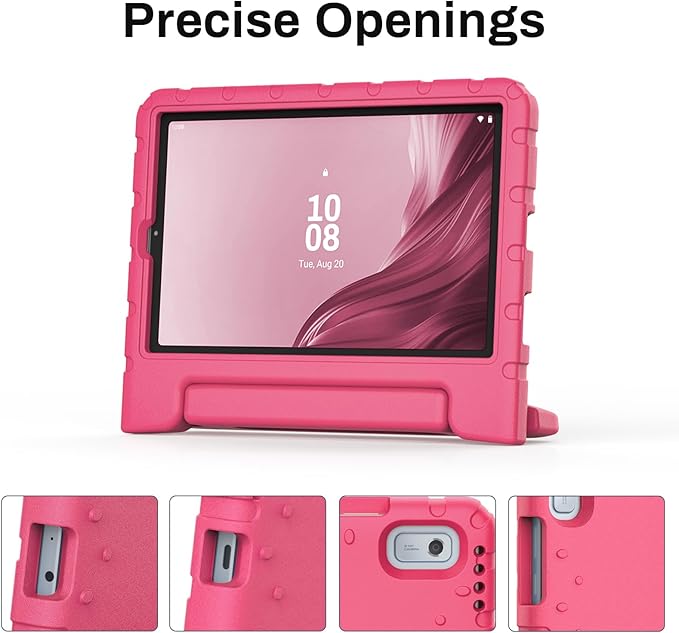Kids Case for Lenovo Tab M9 2023 9 Inch (TB310FU / TB310XU),Light Weight Shockproof Convertible Handle Stand Kids Case Cover for Lenovo Tab M9 Tablet 9 Inch 2023 (Rose)