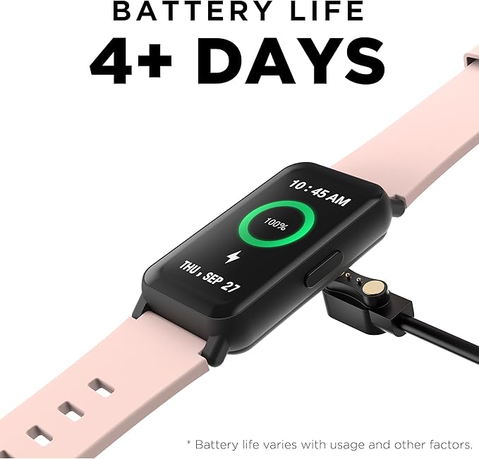 iTouch Smart Watch Fitness Tracker - 1.47" Touch Screen, IP68 Water Resistant, Heart Rate Monitor, Activity Tracker, GPS, 96 Sports Modes, 100+ Watch Faces, Pedometer, Android & iOS