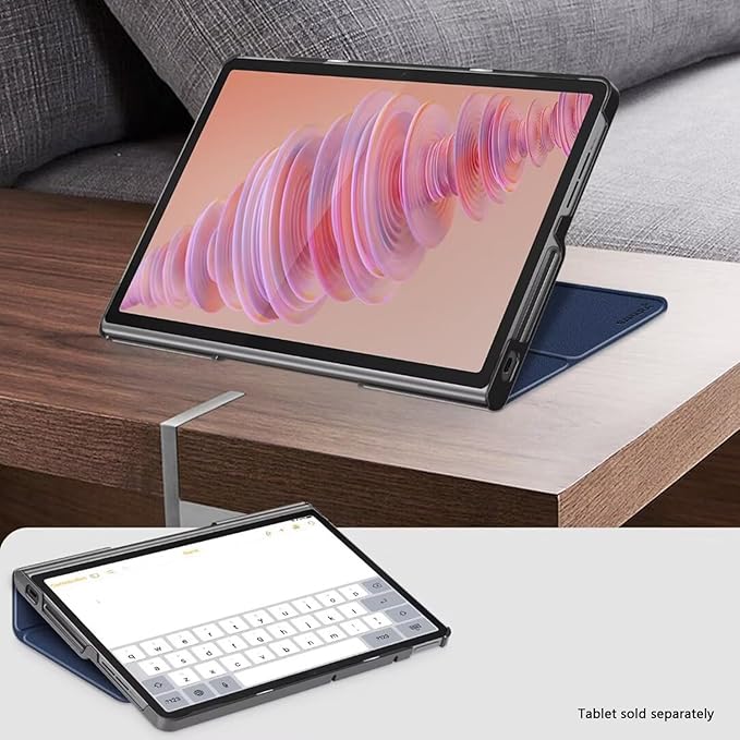 Sahara - Venture Series Folio Case for Lenovo Tab Plus 11.5, Midnight Blue, (TB00427)