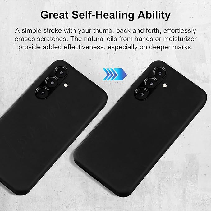 Belemay Leather Case for Samsung Galaxy S24 Compatible with Magsafe - Premium Crazy Horse Leather [Vintage Aesthetics] Unique Patina, Comfort Grip, Metal Buttons, Slim&Soft Cover (6.2") Antique Black
