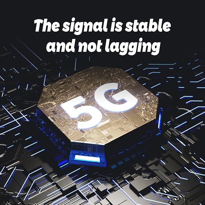 Wireless Earbuds, Bluetooth 5.4 Headphones with Deep Bass Stereo Sound, ENC Noise Cancelling Mic, IPX7 Waterproof In-Ear Earphones with LED Display, 48H Playtime, USB-C Charging for Android iOS Laptop