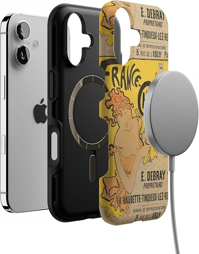 Casely iPhone 17 Case | Van Gogh | French Bubbly | Bold Protective Design | Compatible with MagSafe