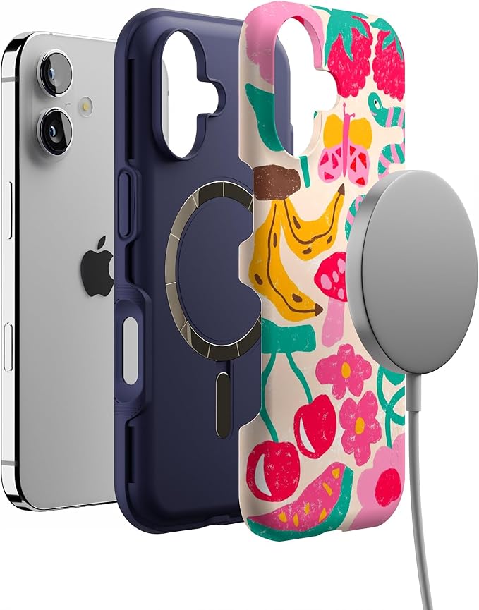 Casely iPhone 17 Case | Doodle Bug | Crayola Crayon | Bold Protective Design | Compatible with MagSafe