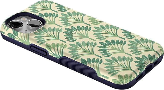 Casely iPhone 14 Case | Palm Royale | Palm Beach | Compatible with MagSafe | Bold Protective Design